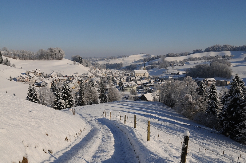 Winter in Hergiswil